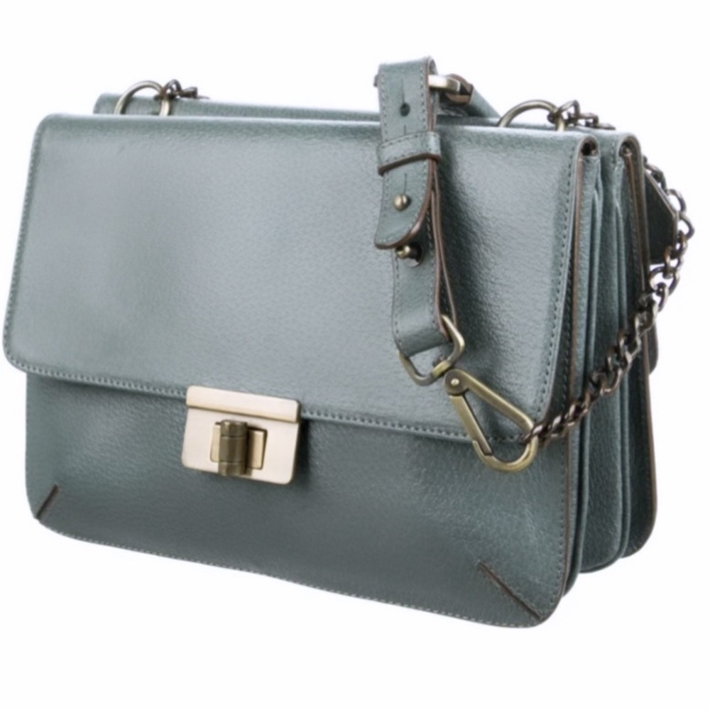 MARNI
Leather Chain-Link Shoulder Bag.  . Super fun-Very good condition